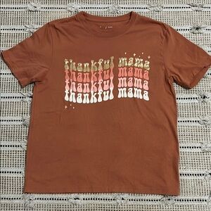 Thankful Mama Graphic T-Shirt